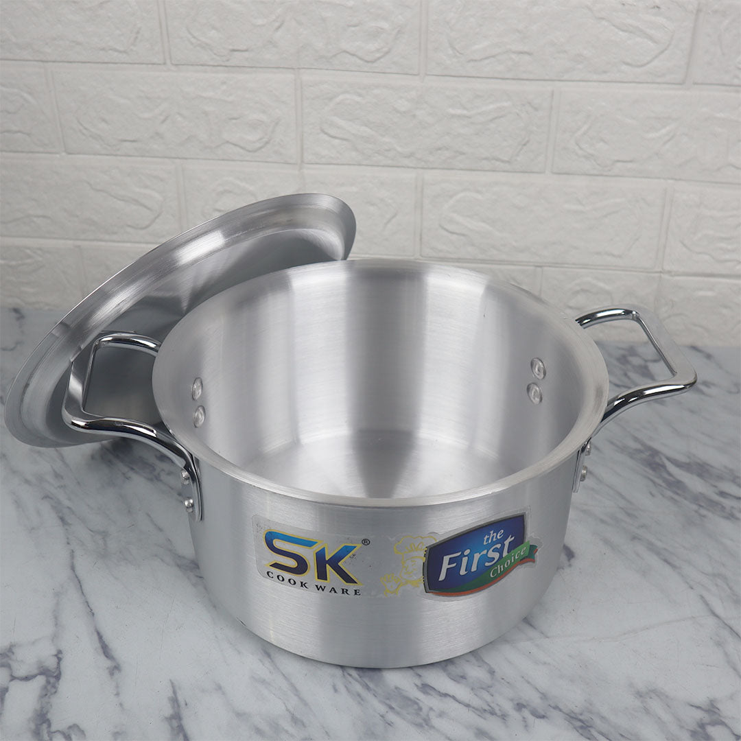 10 Pieces Aluminum Elegant Casserole Set - 21 to 30 cm