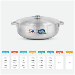 10 Pieces Export Quality Aluminum Metal Finish Cooking Pot / Caldero Pot Set