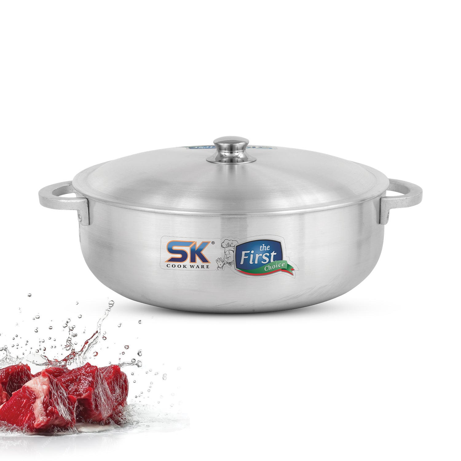 10 Pieces Export Quality Aluminum Metal Finish Cooking Pot / Caldero Pot Set