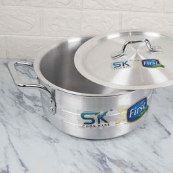 10 Pieces Heavy Gauged Metal Finish Sparkle Casserole Set 2/6 - Skcookware