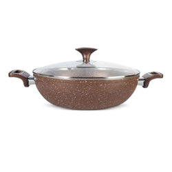 15 Pieces Marble Coated Gift Pack Daisy Light Cookware Set - Skcookware