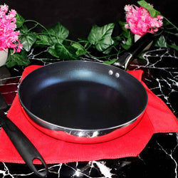 Mirror Polish Aluminum Steno Frying Pan inside Marble Coat - Skcookware