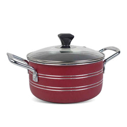 17 Pieces Non-Stick Galaxy Gift Pack Set - Red - Skcookware