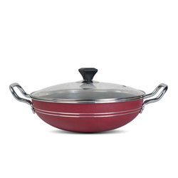 17 Pieces Non-Stick Galaxy Gift Pack Set - Red - Skcookware