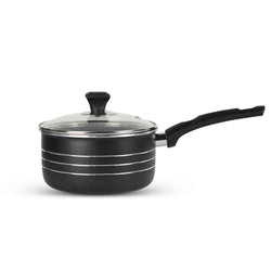 15 Pieces Non-Stick Indigo Gift Pack Set - Black - Skcookware