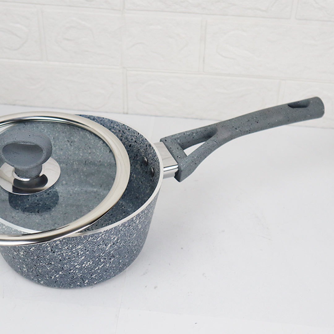 18cm Non Stick Marble Coated Signature Sauce Pan