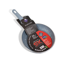 Non Stick Marble Coated Royal Frying Pan - Grey