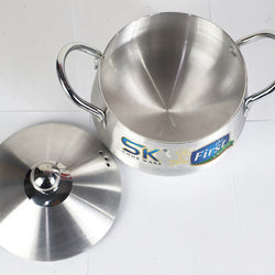 Heavy Gauged Metal Finish Casserole Belly Gift Set