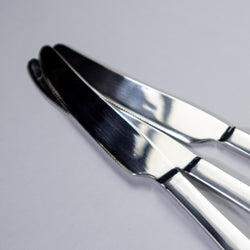 Set of 3 -  Stainless Steel Table Knife - 14 Gauged (Plain)