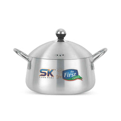 Heavy Gauged Metal Finish Belly Style Casserole - Skcookware