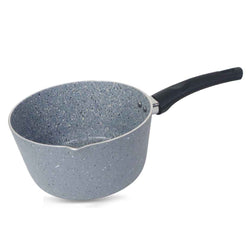 Marble Coated Signature Milk Pan - Gray - Skcookware