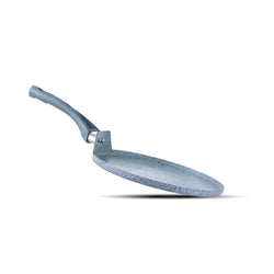 26cm Non Stick Marble Coated Signature Chapati Pan - Grey - Skcookware