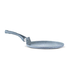 26cm Non Stick Marble Coated Signature Chapati Pan - Grey - Skcookware