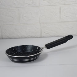 Mini Black One Egg Non Stick Marble Coated Frying Pan