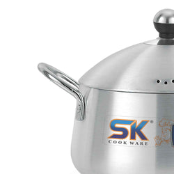 Heavy Gauged Metal Finish Belly Style Casserole - Skcookware