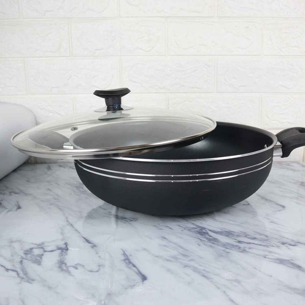 36cm Leftover Non Stick Wok (Karahi) - Skcookware