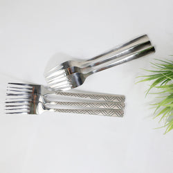 6 Pieces Stainless Steel Table Forks Set