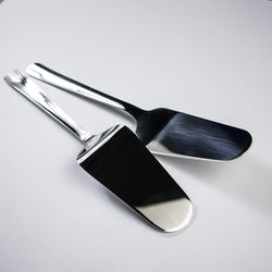 Set of 2 - Stainless Steel Cake/Pizza Lifter Server - (Plain)