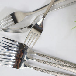 6 Pieces Stainless Steel Table Forks Set