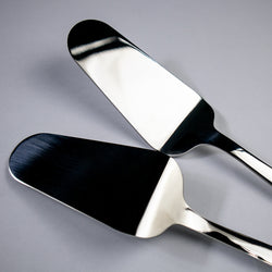 Set of 2 - Stainless Steel Cake/Pizza Lifter Server - (Plain)