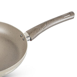 Non Stick Marble Coated Royal Frypan - Beige