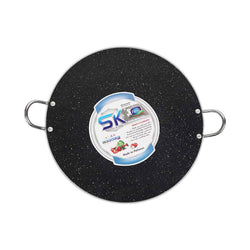 50cm Marble Coated Double Handle Tawa Black - Skcookware