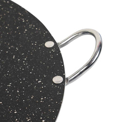 50cm Marble Coated Double Handle Tawa Black - Skcookware