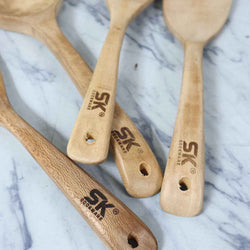 5 Piece Smart Wooden Cooking Utensils Set - Skcookware