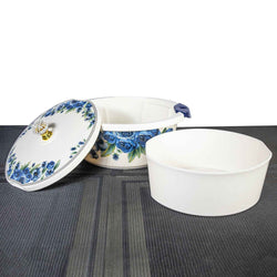 74 Pieces Double Glaze Melamine Glorious Dinnerware Set [8 Person Serving]