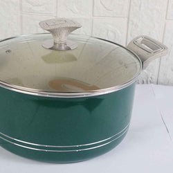 8 Pieces Victoria Non Stick Marble Coated Gift Set - Green - Skcookware