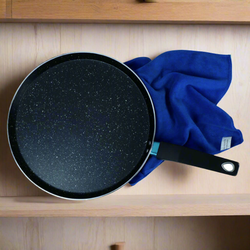 Black Marble Coated Hot Plate