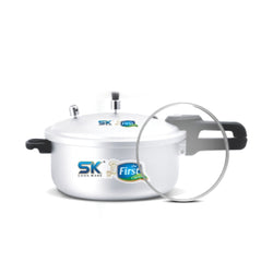 Ocean 2 in 1 Pressure Cooker with Free Glass Lid (Baigona Cooker)
