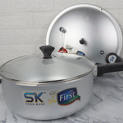 Ocean 2 in 1 Pressure Cooker with Free Glass Lid (Baigona Cooker)