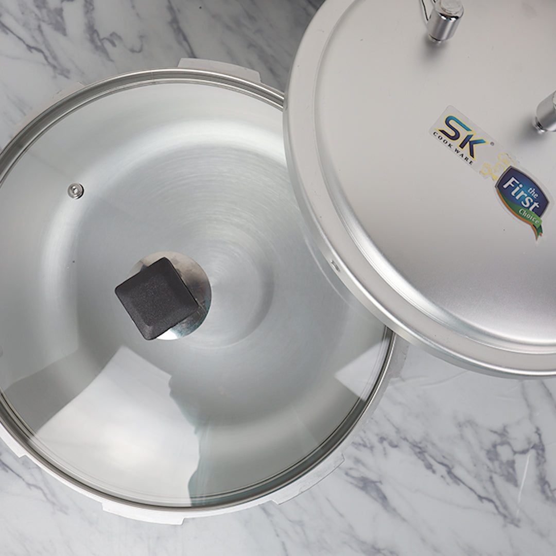 Ocean 2 in 1 Pressure Cooker with Free Glass Lid (Baigona Cooker)