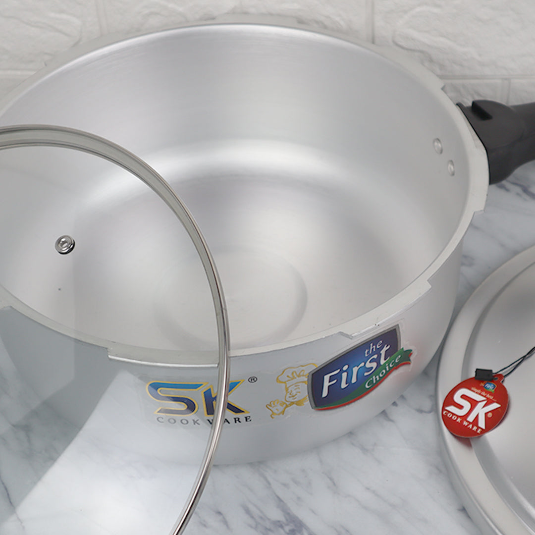 Ocean 2 in 1 Pressure Cooker with Free Glass Lid (Baigona Cooker)