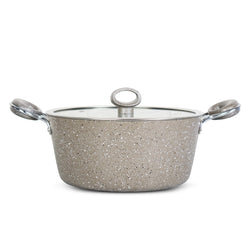Non Stick Marble Coated Signature Casserole - Skcookware