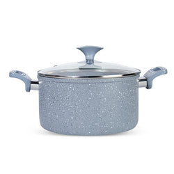 15 Pieces Marble Coated Gift Pack Daisy Light Cookware Set - Skcookware