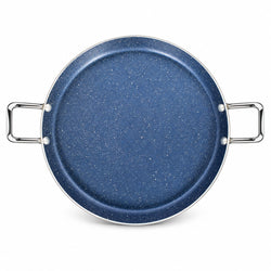 Double Handle Black Non Stick Marble/Granite Coated Hot Plate