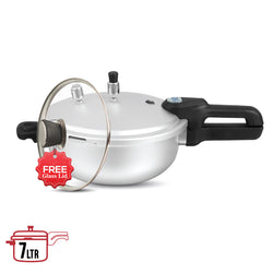 Emerald 2-in-1 Anodized Wok Pressure Cooker Free Glass Lid - Skcookware