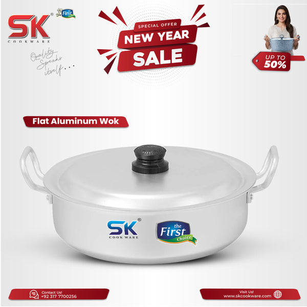 Heaviest Gauged Anodized Flat Wok