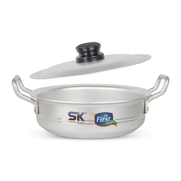 Heaviest Gauged Anodized Flat Wok top Lead Open - Sk Cookware