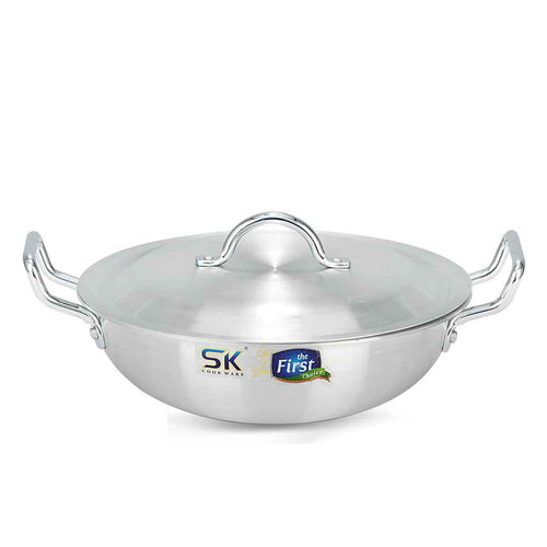 Heavy Guage Aluminum Metal Finish Wok - Skcookware