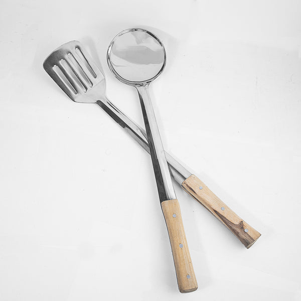2 Piece Stainless Steel Utensils Set