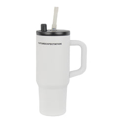 Insulated Stainless Steel Tumbler with Handle & Straw B18 Sk Cookware