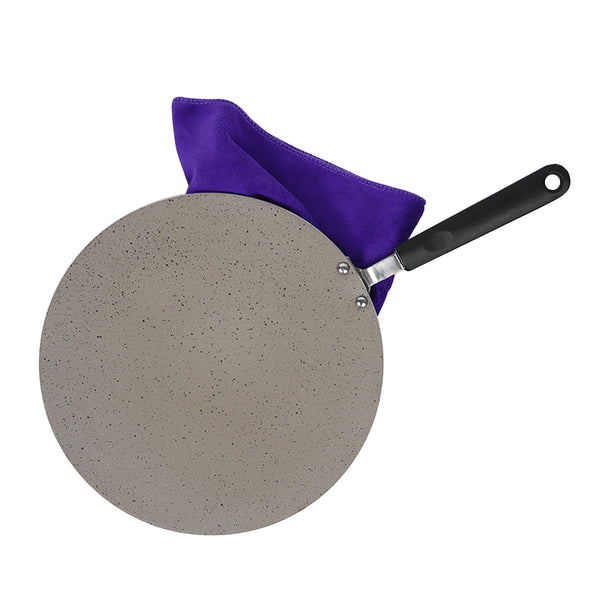 Marble Coated Tawa - Off White