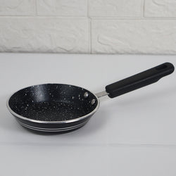 Mini Black One Egg Non Stick Marble Coated Frying Pan