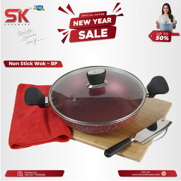 Leftover Non Stick Wok - BP [Minor Fault]