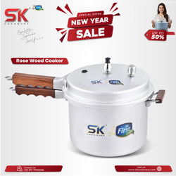 Anodized Rose Wood Pressure Cooker