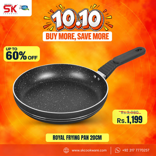 Royal Marble Coated Non Stick Frying Pan