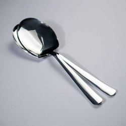 Set of 2 -  Stainless Steel Rice Spoons - (Plain) - Skcookware